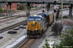 CSX 812 leads an empty coal train